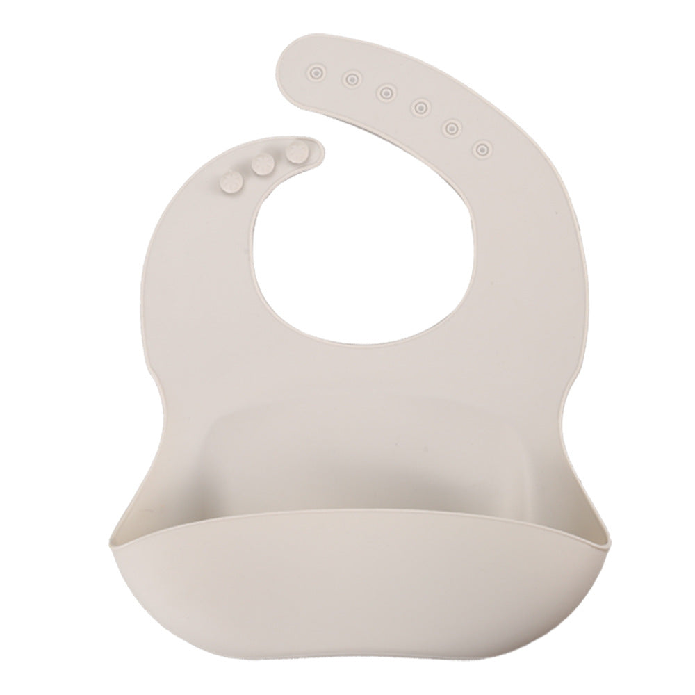 Babero de Silicona para Bebés - Impermeable y Fácil de Limpiar