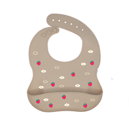 Babero de Silicona para Bebés - Impermeable y Fácil de Limpiar