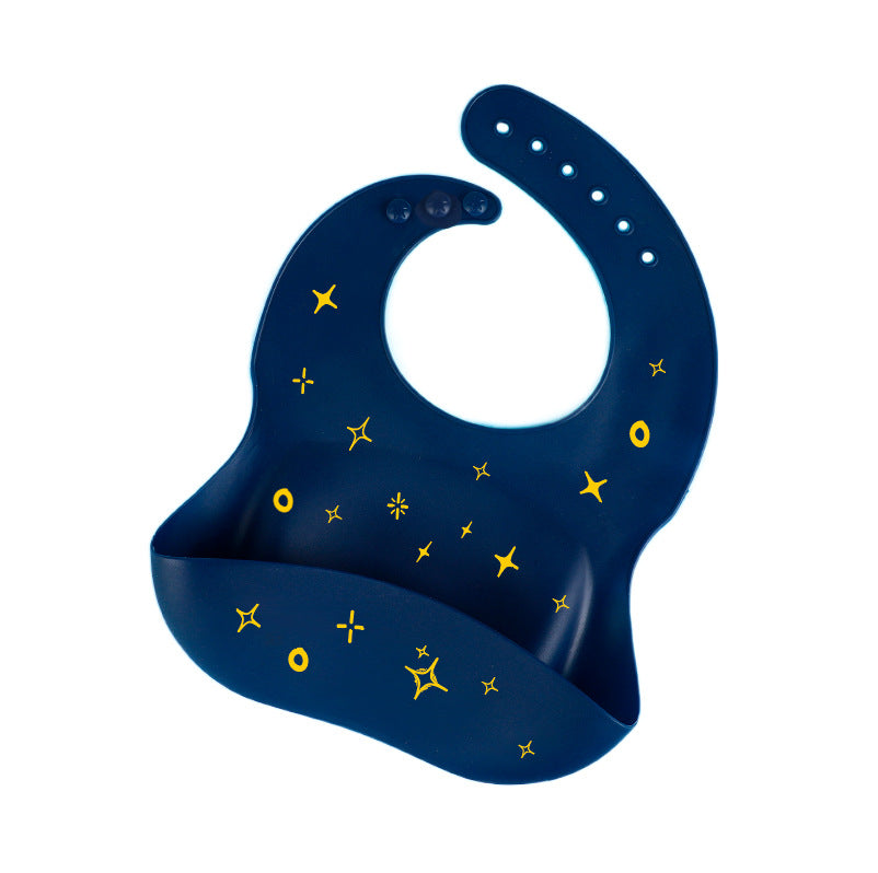 Babero de Silicona para Bebés - Impermeable y Fácil de Limpiar