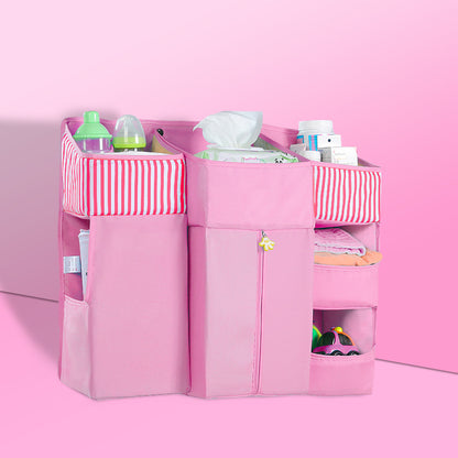 Bolsa de Almacenamiento Colgante Universal para Cuna de Bebé para Esenciales