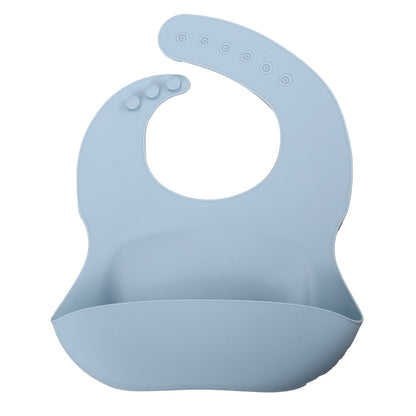 Babero de Silicona para Bebés - Impermeable y Fácil de Limpiar
