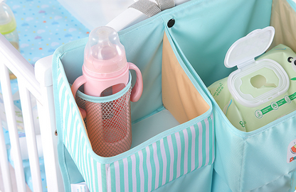 Bolsa de Almacenamiento Colgante Universal para Cuna de Bebé para Esenciales