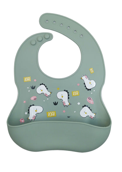 Babero de Silicona para Bebés - Impermeable y Fácil de Limpiar