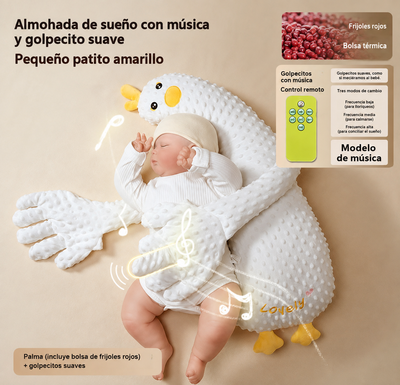 Almohada de Sueño con Compañía
