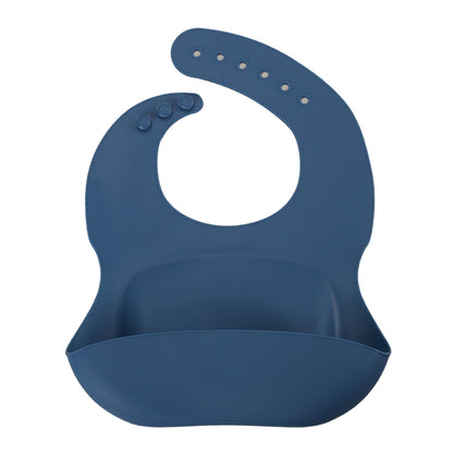 Babero de Silicona para Bebés - Impermeable y Fácil de Limpiar