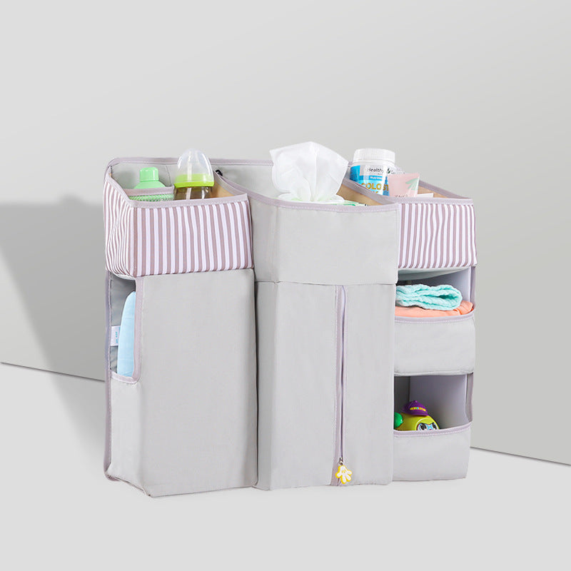 Bolsa de Almacenamiento Colgante Universal para Cuna de Bebé para Esenciales