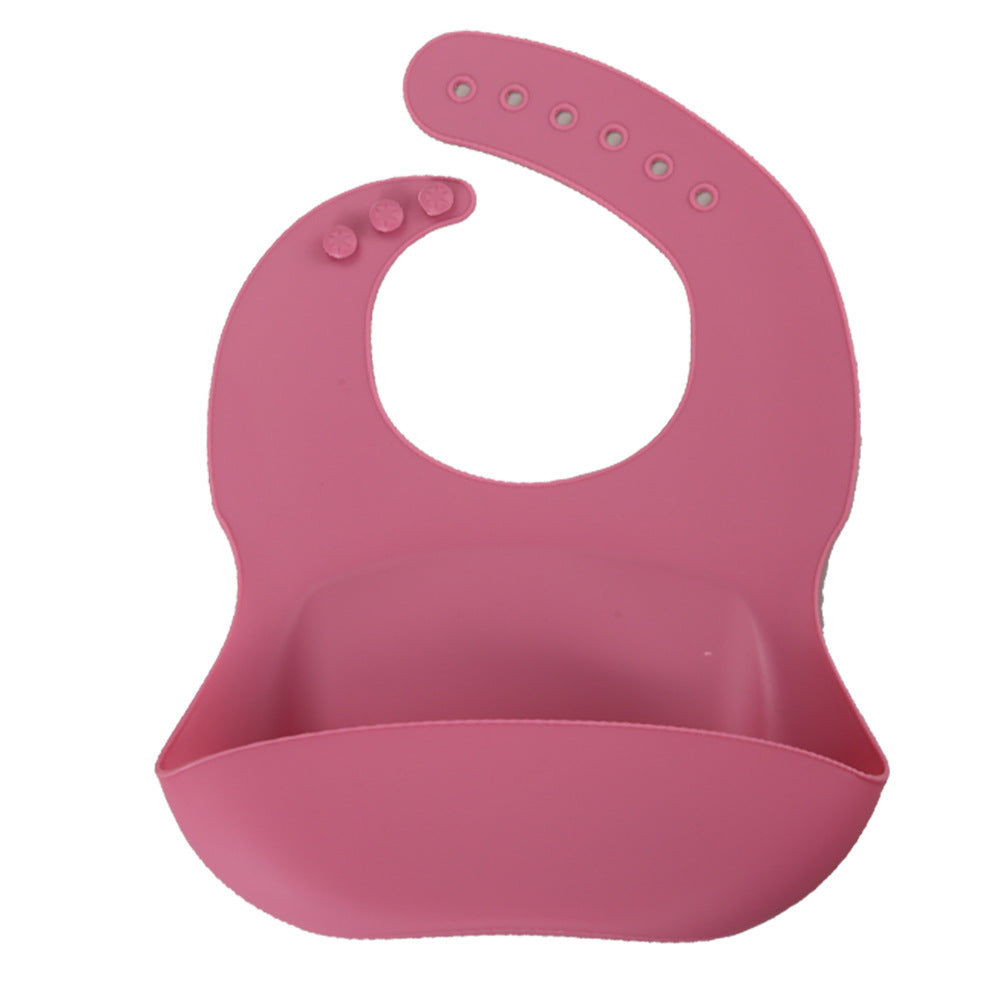 Babero de Silicona para Bebés - Impermeable y Fácil de Limpiar